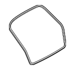 4M8827705C - : Weatherstrip for Audi: Q8, RS Q8, SQ8 Image