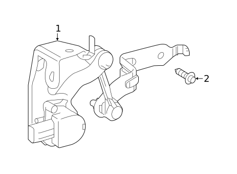 Ride Control Components for 2020 Toyota Prius AWD-e #0