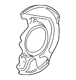 4778108010 - Brakes: Splash Shield for Toyota: Sienna Image