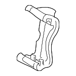 4772208011 - Brakes: Carrier for Toyota: Camry, Sienna Image
