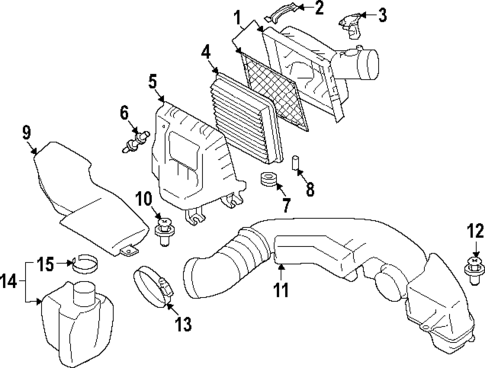 Air Cleaner for 2024 Subaru Crosstrek #0