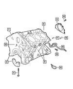RL073135AD - Engine 3.5L Six Cylinder: Short Block for Chrysler: Pacifica Image