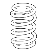 31337856971 - Suspension: Coil Spring for BMW: M5 Image