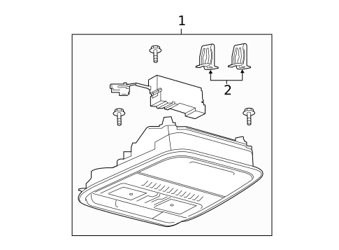 Overhead Console for 2025 Lincoln Corsair #0