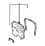 2136023600 - Engine: Outer Timing Cover for Hyundai Image