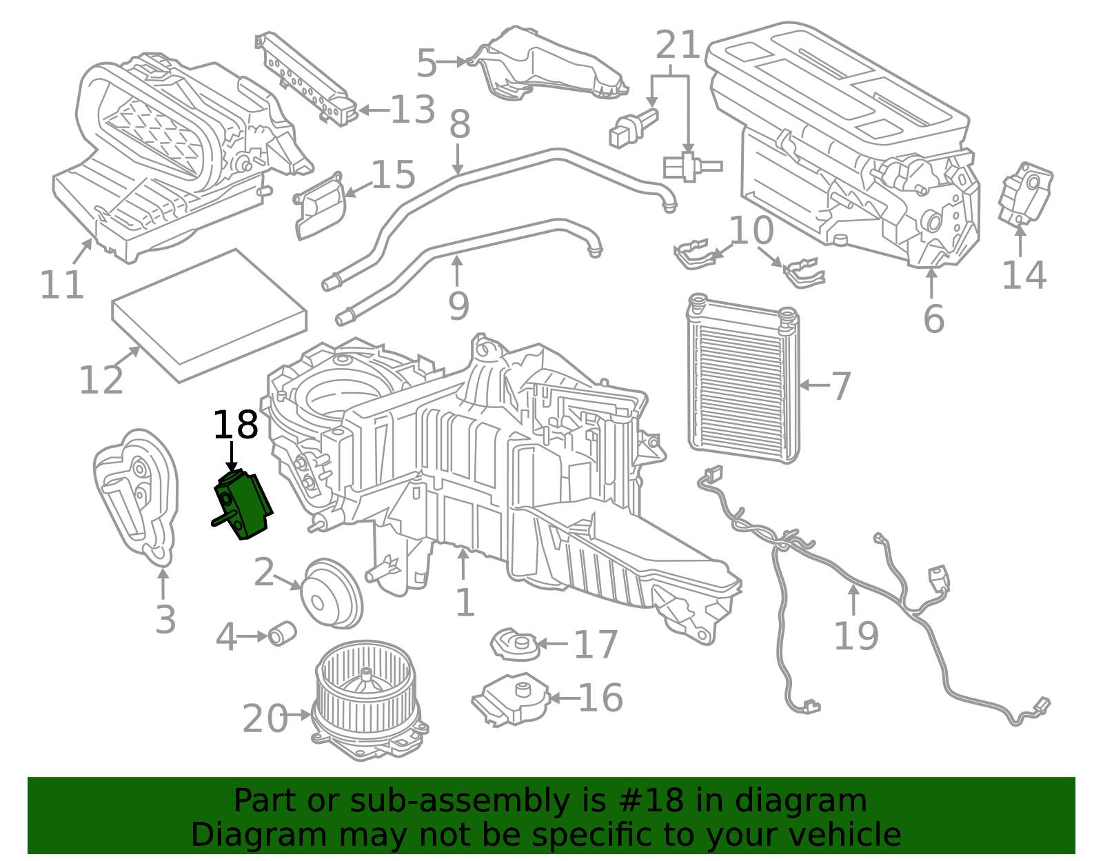 HL3Z-19849-D - Expansion Valve 2015-2022 Ford | Online Ford Parts