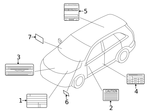 Labels for 2012 Kia Sorento #0