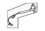 2561802500 - Engine: Oil Feed Tube for Mercedes-Benz Image
