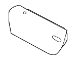 992831051FYGRV - Body: Door Shell for Porsche: 911 Image