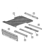 55257379AF - Body Sheet Metal Except Doors: Box Floor Panel for Mopar Image