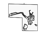 6903048060 - Body: Lock Assembly for Toyota: Highlander Image