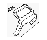 51490AG12A9P - Body: Quarter Panel for Subaru: Outback Image