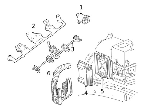 Ignition System for 2004 Chevrolet SSR #0