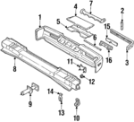 1627091 - Body: Face Bar for Cadillac: Seville Image