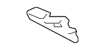 76857JF00A - : Stone Deflector for Nissan Image