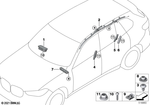72127417492 - Restraint System and Accessories: Head Airbag, Right for BMW Image