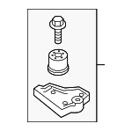 21825F6600 - : Support Bracket for Kia: Cadenza Image