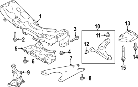 Suspension Components for 2022 Subaru WRX | OEM Parts Online