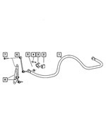 52124153AA - : Rear Suspension Stabilizer Bar for Mopar Image