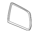 K53A63531 - Body: Weatherstrip for Kia Image