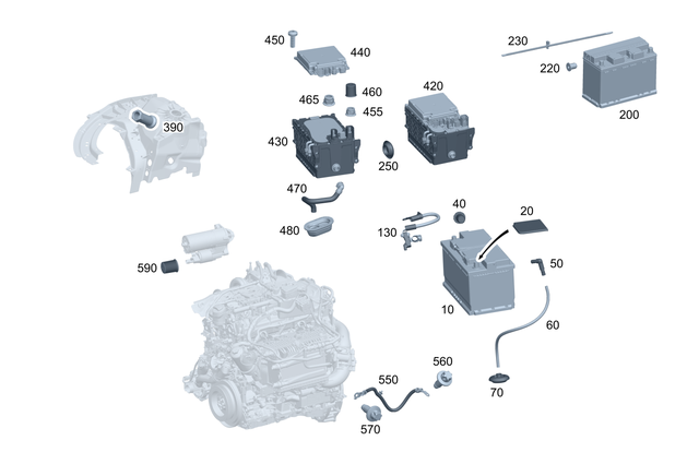 949980000 - Electrical Equipment and Instruments: Cable Grommet for Mercedes-Benz Image image