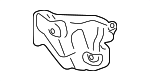 95811144300 - Emission System: Heat Shield for Porsche: Cayenne, Panamera Image
