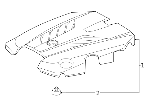 Engine Appearance Cover for 2025 Lexus LC500 #0