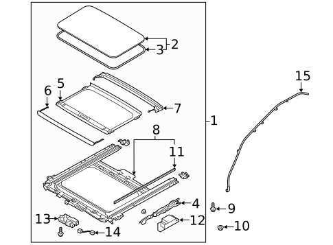 Sunroof for 2021 Hyundai Venue #0