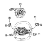 68643821AC - Steering: Steering Wheel Switch for Mopar Image