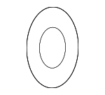 MR551912 - : Wiper Motor Grommet for Mitsubishi: Lancer Image