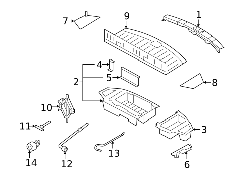 Jack & Components for 2013 Mazda CX-9 #0