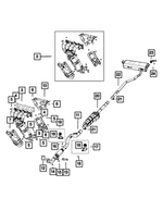 57008654AB - : Exhaust Bracket And Isolator for Jeep: Compass Image