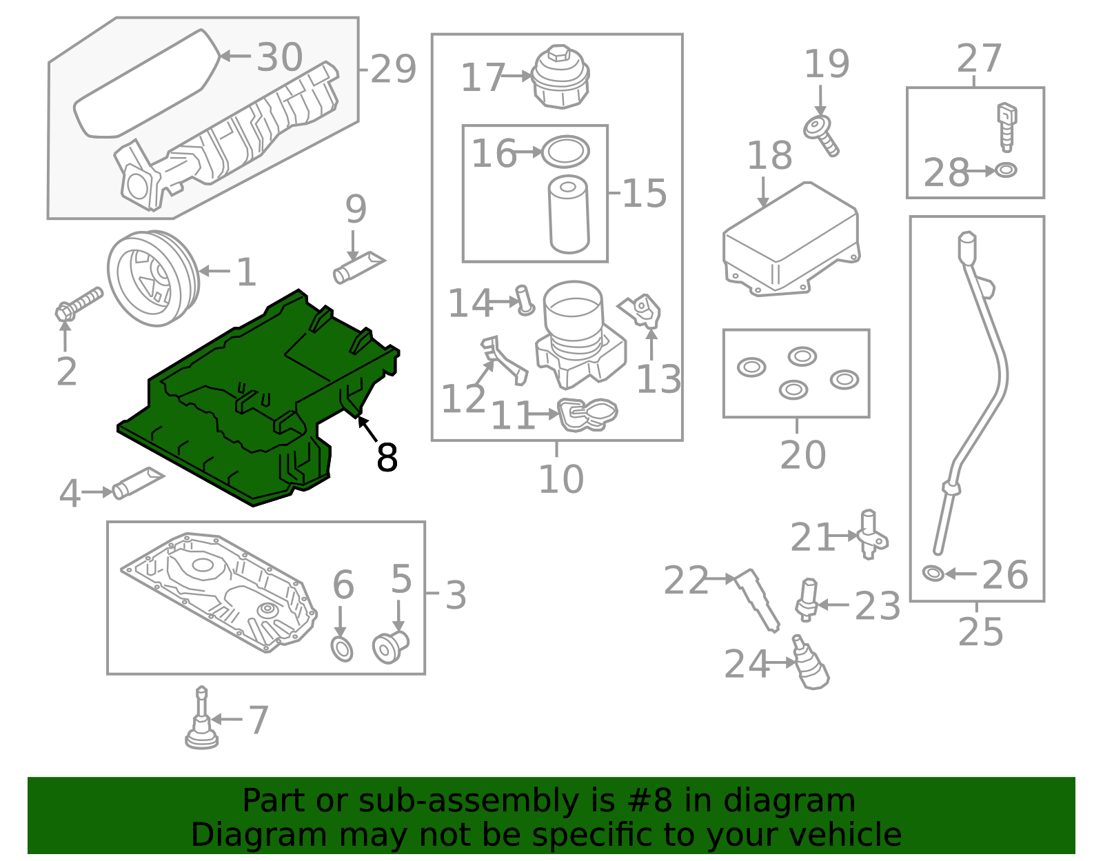 Oil Pan - Porsche (9A7-103-603-10)