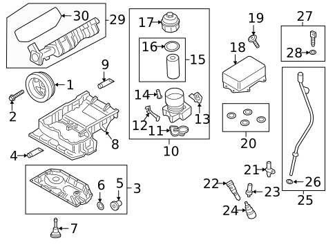 Engine Parts for 2020 Porsche Panamera #2