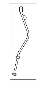 9A711560910 - Engine: Oil Tube for Porsche: Panamera Image