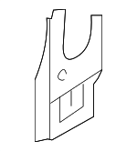 4K0819147D - Cooling System: Bracket Support for Audi: A6 Quattro Image