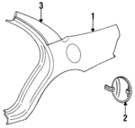 4646768 - Body: Quarter Panel for Mopar Image
