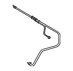 1708601092 - Body: Washer Hose for Mercedes-Benz Image