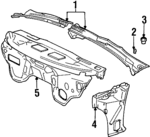 9143292 - Body: Plenum for Cadillac: Catera Image