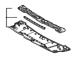 866V7TD000 - Body: Splash Shield for Hyundai Image