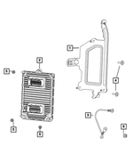 68480920AC - Electrical: Engine Controller Module for Mopar Image