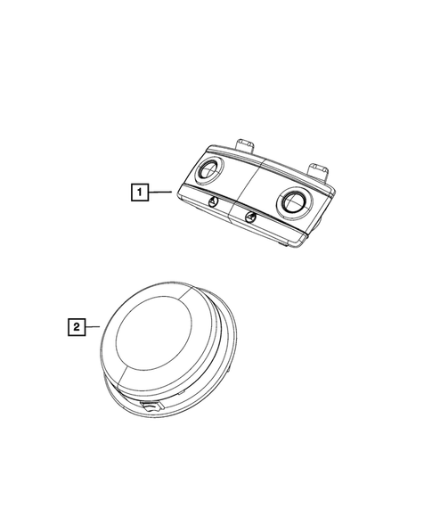 Lamps, Interior and Exterior for 2020 Dodge Durango #7
