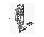 42482504 - Body: Hinge Pillar Reinforced for GM Image