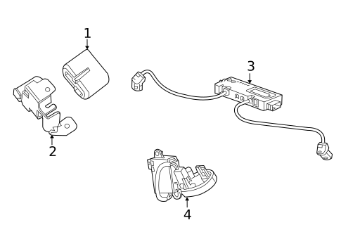 Anti-Theft Components for 2014 Chevrolet Corvette #0