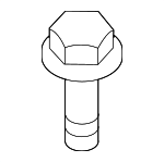 9011906782 - Body: Molding Screw for Lexus: ES300h, ES350, GS350, GS450h, GS460, IS F, IS200t, IS250, IS300, IS350, LS430, LS460, LS600h, LX470, LX600, LX700h, RC F, RC200t, RC300, RC350, RX450h Image