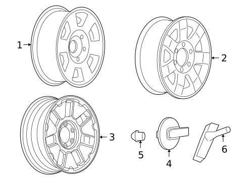 Wheels for 2010 Hummer H3 #1