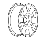 9598475 - Suspension: Wheel for Hummer: H3 Image