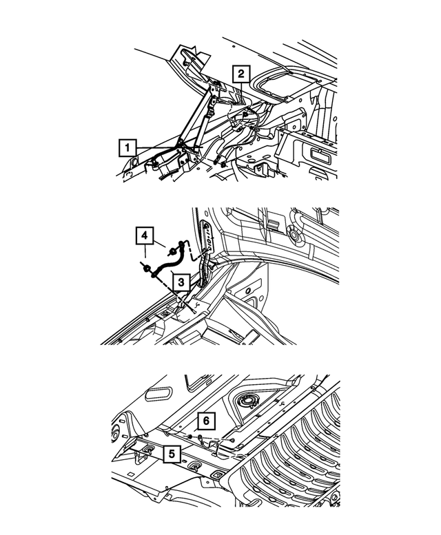 4672334AA - Electrical: Ground Strap for Mopar Image
