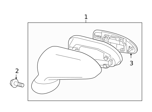 Outside Mirrors for 2010 Mitsubishi Eclipse #0