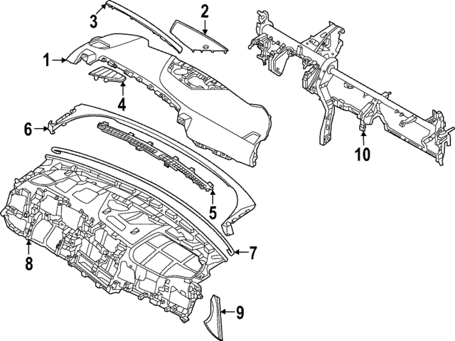 84785DW000WK - : Side Cover for Kia Image